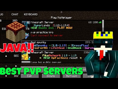 It's LEOP - 🔥Top 2 Best Pvp Servers For Minecraft Java Edition Cracked+Premium,All Versions || Pojav Launcher