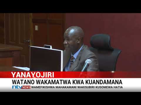 Wanaharakati 5 wafikishwa mahakamani kwa madai ya kuzua vurugu nchini kufuatia