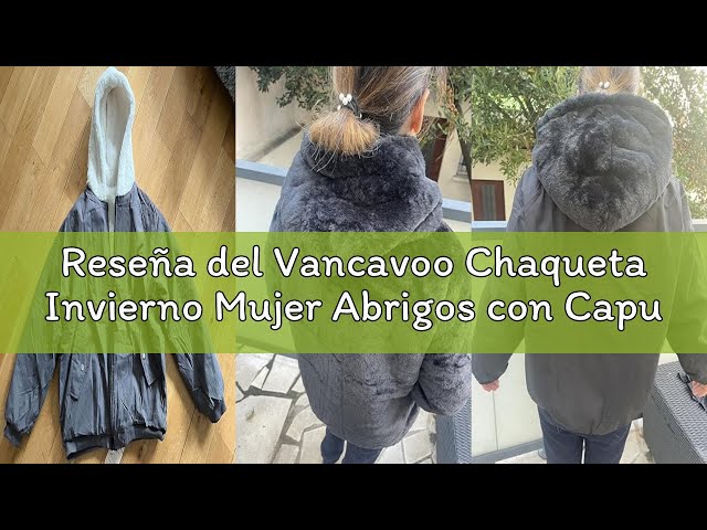 Vídeo relacionado con Vhersily Abrigo de invierno para mujer con capucha, estilo étnico, chaqueta gruesa de forro polar, cálida sudadera con botones abiertos frontales, boucle Business clásica suave cómoda para cenar, boda
