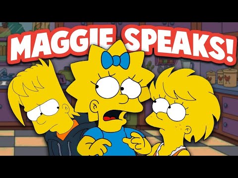 ¡Los Simpsons envejecen y Maggie FINALMENTE habla!?