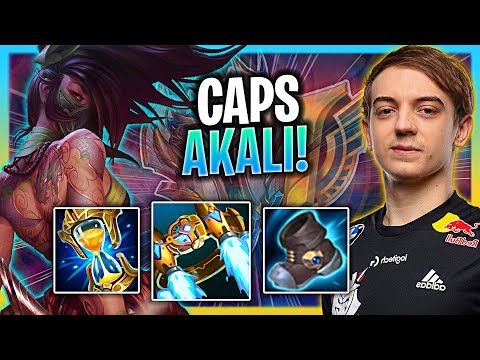 CAPS IS A GOD WITH AKALI! | G2 Caps Plays Akali Mid vs Leblanc!  Season 2024