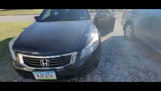 Honda accord 2008 2.4 cambio de sensor de presión de aceite y labado de motor