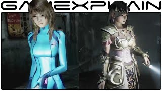 Zelda & Zero Suit Samus Costumes in Fatal Frame: Maiden of Black Water (Trailer)