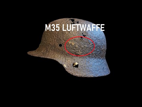 German M35 Luftwaffe preservation