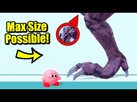What is the Absolute Biggest You Can Be in Super Smash Bros. Ultimate?