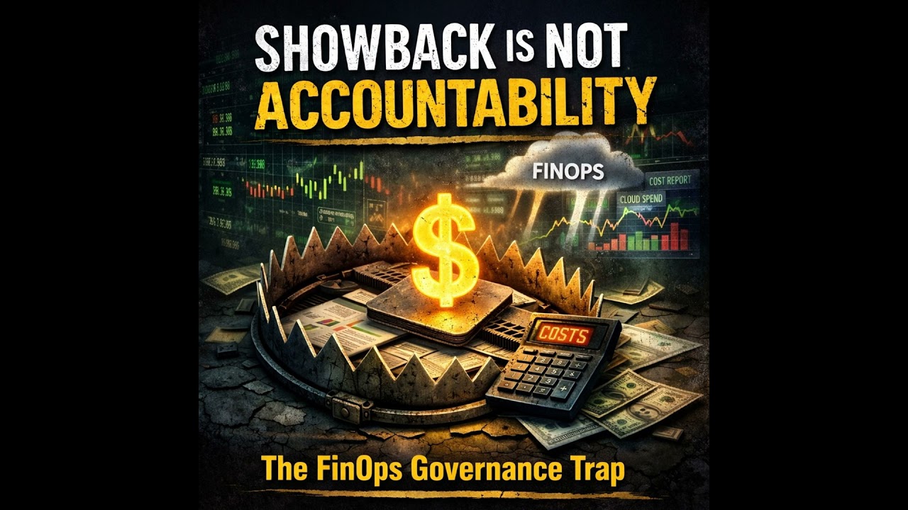 Showback Is Not Accountability