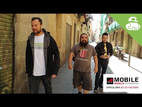 MWC 2016 Vlog 1 - Android Authority Assemble!