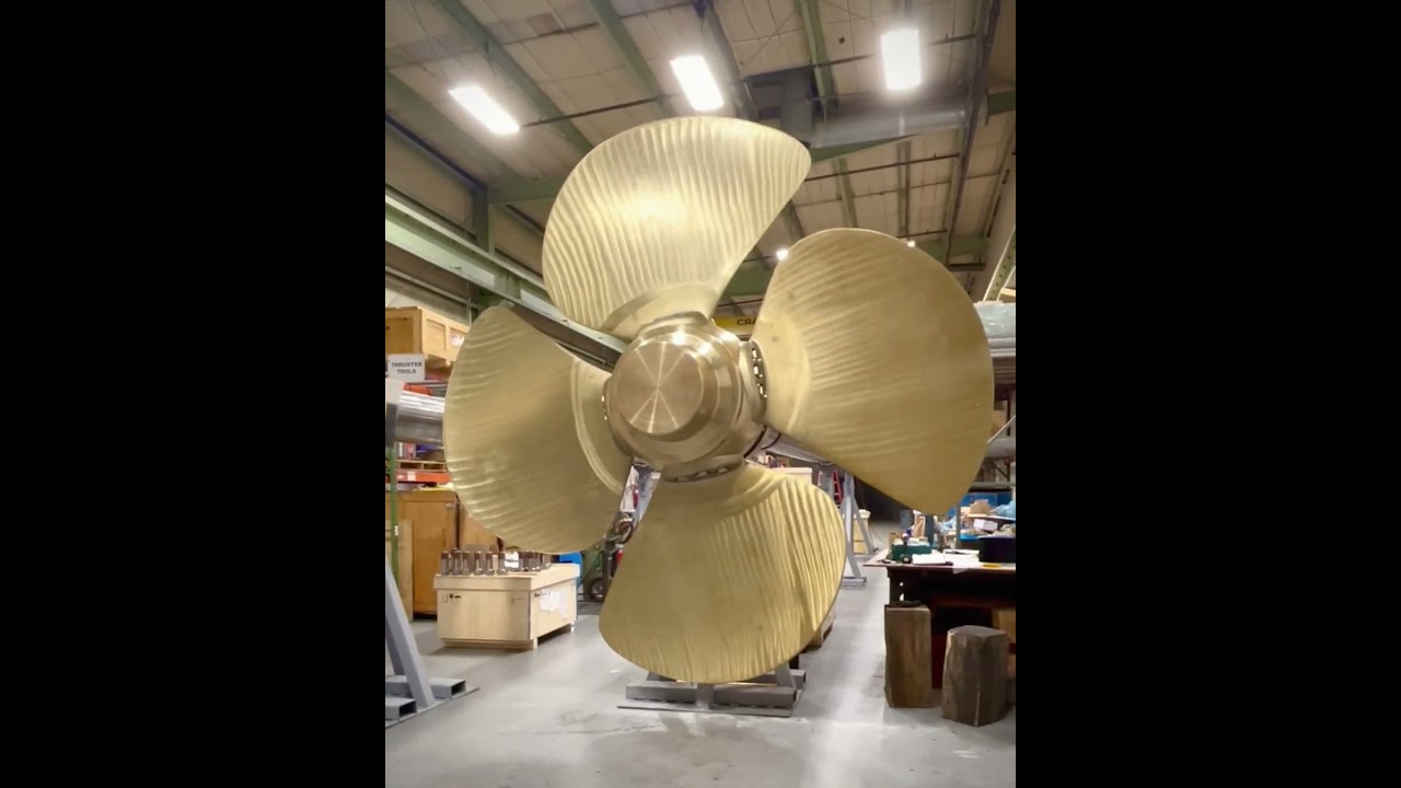 Controllable Pitch Propeller in action | Wärtsilä