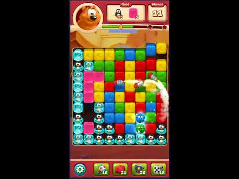 Toon Blast Level 1717 - NO BOOSTERS 🐻🐺🐱 | SKILLGAMING ✔️