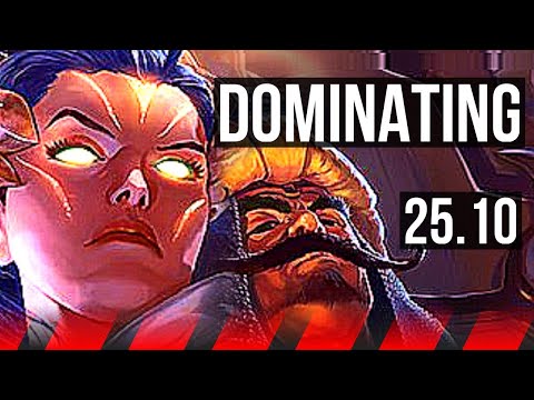 VAYNE vs TRYNDAMERE (TOP) | 8/3/8, Dominating | KR Master | 25.10