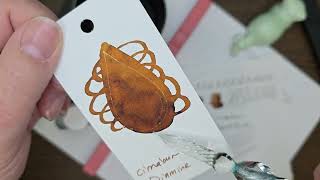 Cinnabun Ink Review Diamine Fountain Pen Ink
