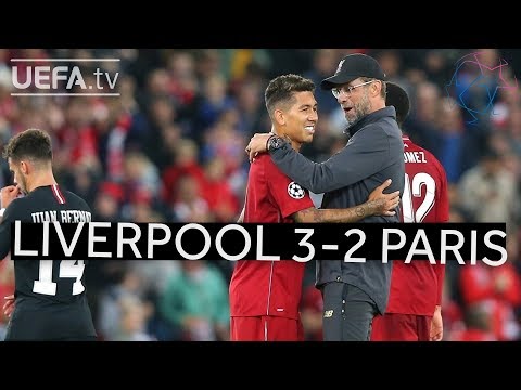 LIVERPOOL 3-2 PARIS #UCL HIGHLIGHTS