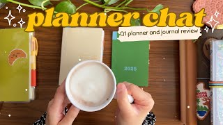 📚 Planner chat: Reflecting on how things went in my planners and journals during Q1 2025