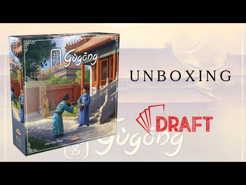 Gugong unboxing // mi van a dobozban? - :: DRAFT :: Társasjáték vlog