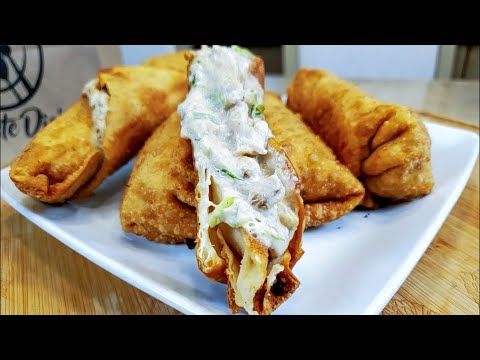 Crab Rangoon in an Egg roll! Finally the best of both worlds on one.