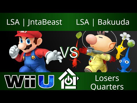 Typo House Macon 6/27/17 - LSA| JntaBeast (Mario) vs LSA| Bakuuda (Olimar) - Smash 4 Losers Quarters