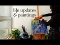i got a job... painting landscapes + visiting Colorado 🏔️ paint with me vlog
