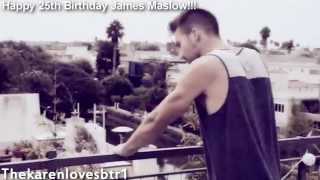 Happy Early 25th Birthday James Maslow!!! Watch in HD!!