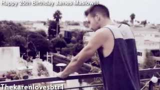 Happy Early 25th Birthday James Maslow!!! Watch in HD!!