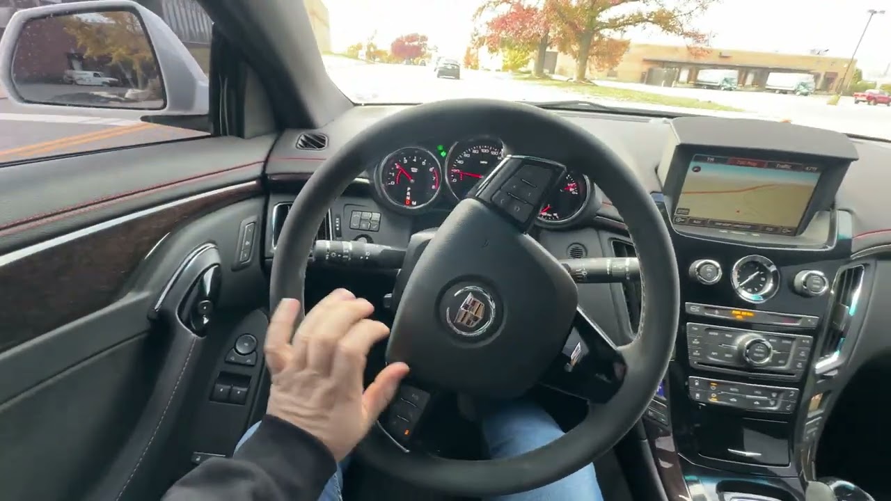 2015 Cadillac CTS-V Walkaround and Driving POV