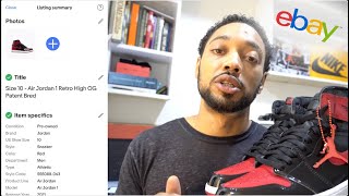 How To Guide - eBay Sneaker Selling pt.1