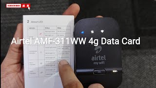 Airtel AMF-311WW Data Card | Unboxing + Setup + Review