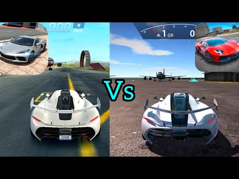 Extreme Car Driving Simulator Vs Ultimate Car Driving Simulator Android play