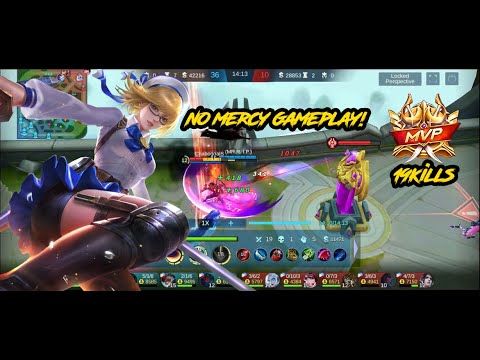 TOP 1 GLOBAL FANNY NO MERCY GAMING WITH 19 KILLS IN A GAME