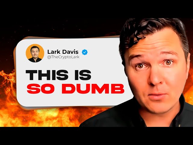 Lark Davis – RAGE SELLING BITCOIN NOW!!! (30.07.2024 Summary)