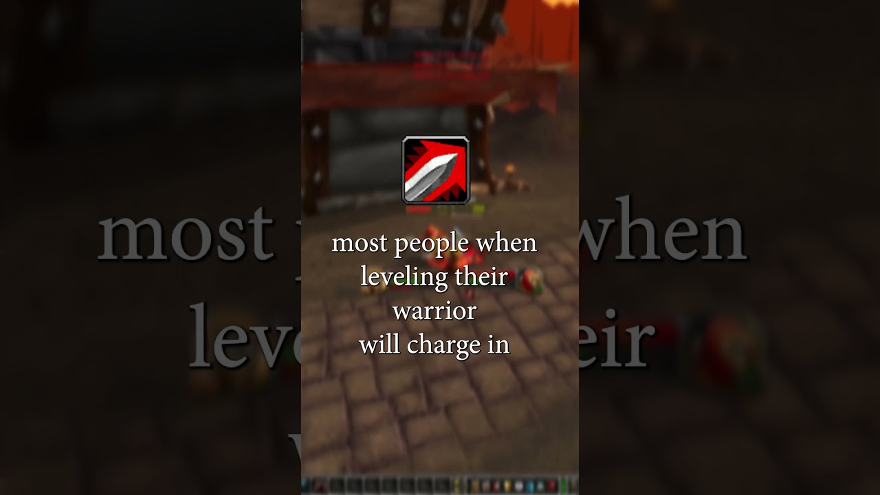 99% of players play warrior WRONG