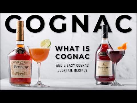 What is Cognac with Hennessy & 3 Delicious Cognac cocktails
