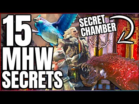 15 IMPORTANT Secrets NOBODY Knows About in Monster Hunter World - BIG Hidden Mechanics Guide!
