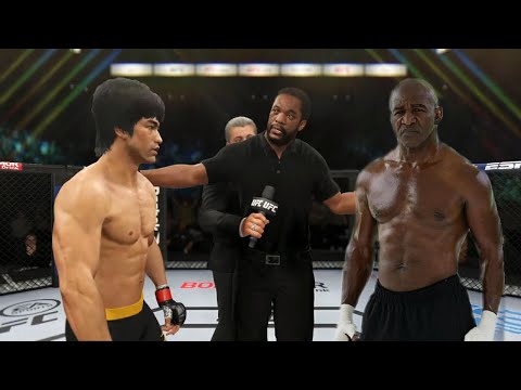 PS5 | Bruce Lee vs. Boxer nicknamed "Real Deal" (EA Sports UFC 4) 🥊