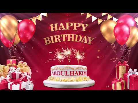 ABDULHAKIM عبد الحكيم | Happy Birthday To You | Happy Birthday Songs 2022