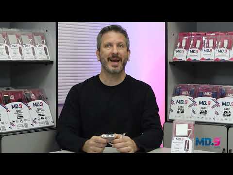 MD9 - TIPO C X HDMI, USB E TIPO C