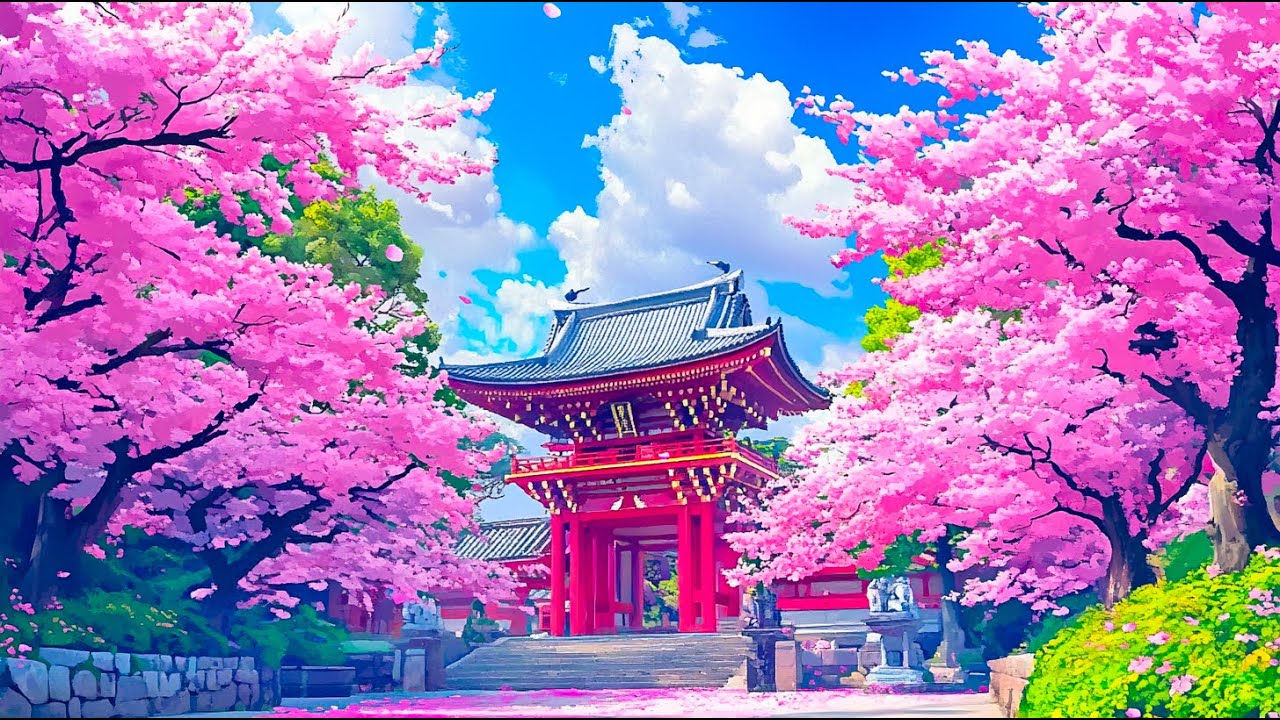 Cherry Blossom Dreams: Relaxing Music for Focus, Sleep, Relax and Stress Relief