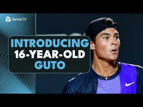 16-Year-Old Brazilian Guto Makes ATP Debut | Rio 2026 Highlights
