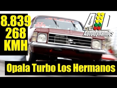 [Autodynamics Revista Dragstrip] Opala Turbo Los Hermanos 8.839@268kmh