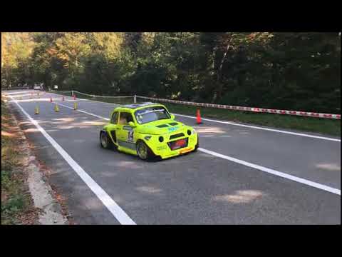 Mendel Rennen Bergslalom Bergrennen Fiat 500 BMW 4x4 Hillclimb 1  Slalom Caldaro Appiano 2018