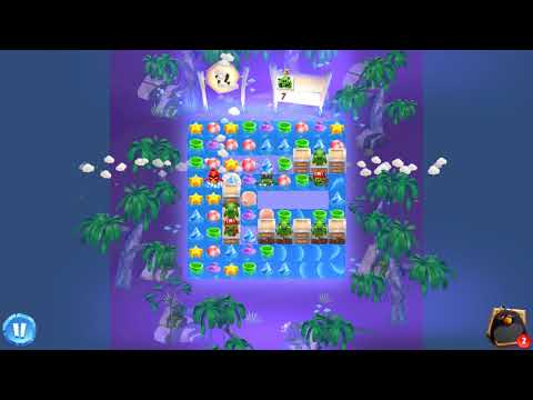 Angry Birds Match. Level 153. No Boosters. Gameplay