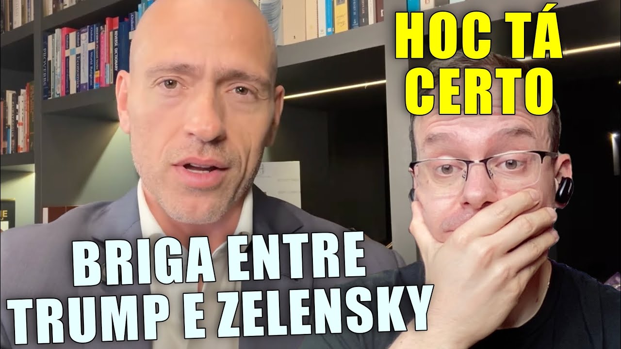 EFEITOS DA BRIGA ENTRE TRUMP E ZELENSKY