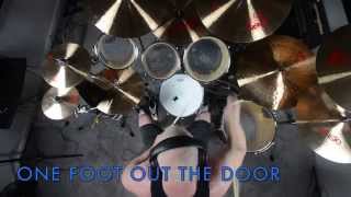One Foot Out The Door - Van Halen - drum cover by Jeremy Skaggs