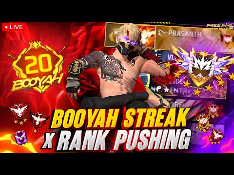 FFKPrasanth On Live 😉  | | free fire rank push😱😨 ff live tamil #fftamil #freefiretamil #ffkprasanth