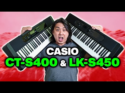 Casio's Most Powerful Beginner Portable Keyboards Yet! Casio CT-S400 / Casio LK-S450