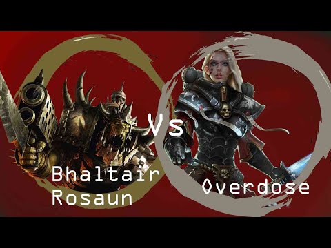 Dawn of War: Soulstorm 1 v 1 Sisters of Battle (Overdose) vs Orks (Bhaltair Roshaun)
