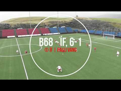 1. deild / 9. umfar, B68 - ÍF, 6-1