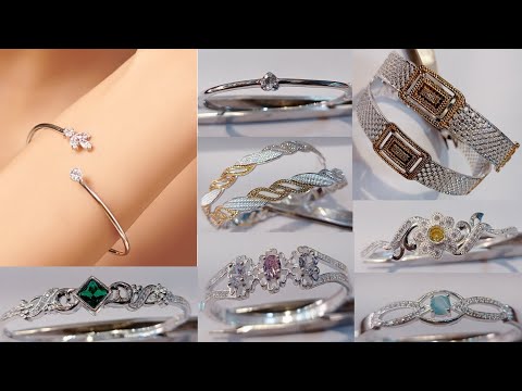 Silver bracelets designs 2023 for girl || Beautiful designs of silver bracelets 🔥🥰🔥