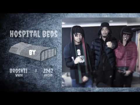 Broski (WWM) x J24z (Area9) - Hospital Beds [Prod. Mika Beats] (Official Audio)