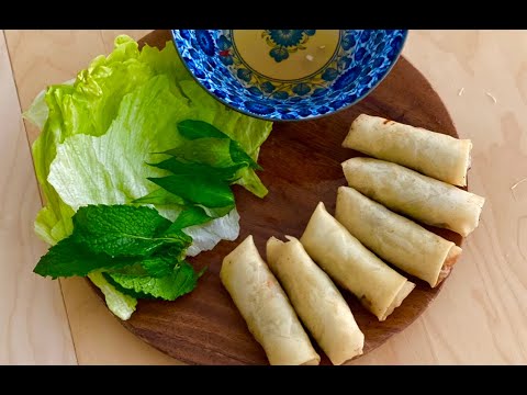 Vietnamese Fried Spring Rolls / Egg Rolls (Chả giò)