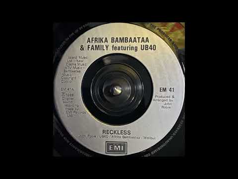 Afrika Bambaataa And Family Featuring UB40 - Reckless (1988)